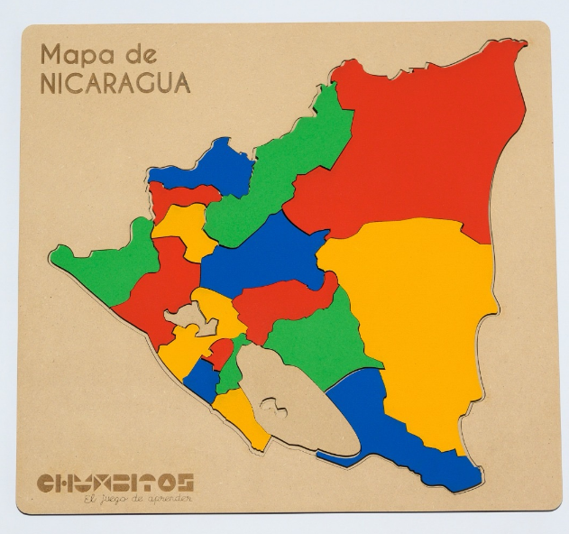 Mapa de Nicaragua Chumbitos